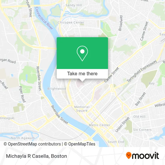 Michayla R Casella map