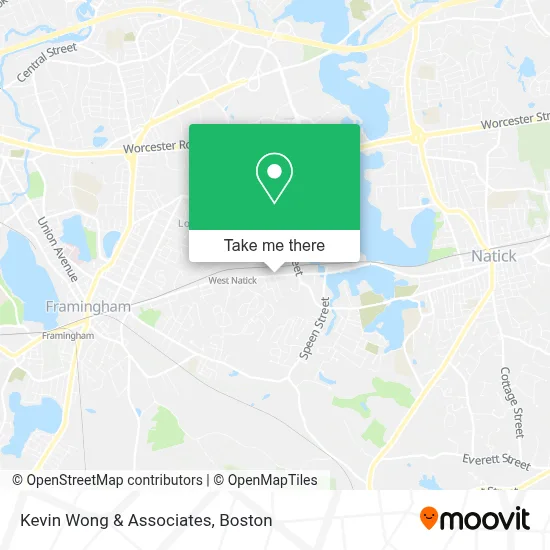 Kevin Wong & Associates map