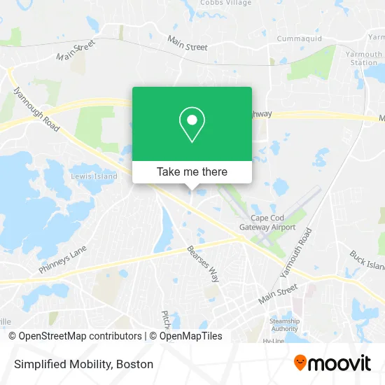 Simplified Mobility map