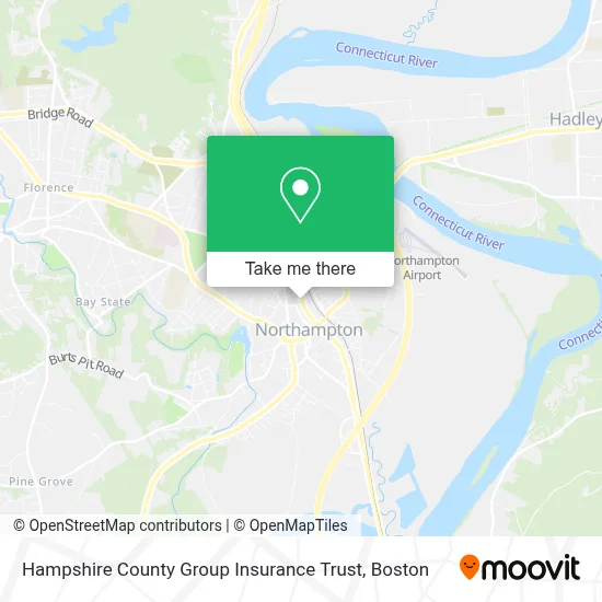 Hampshire County Group Insurance Trust map