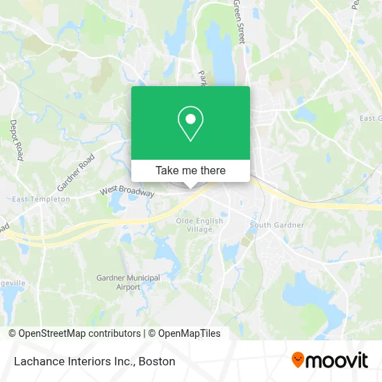 Lachance Interiors Inc. map