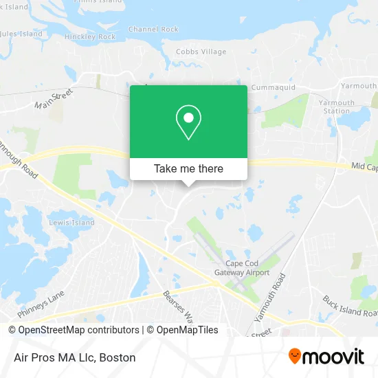 Air Pros MA Llc map
