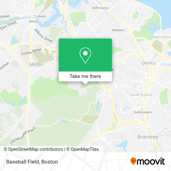Baseball Field map