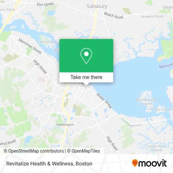 Revitalize Health & Wellness map