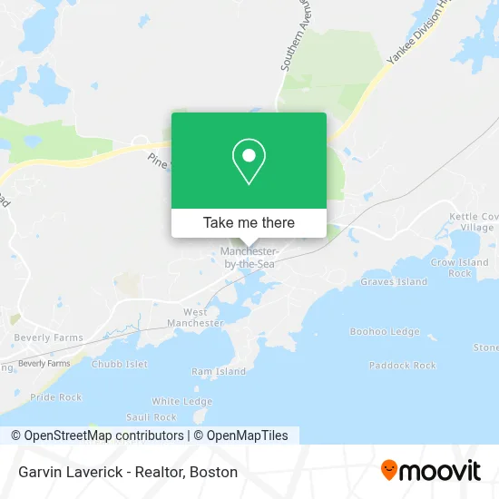 Garvin Laverick - Realtor map