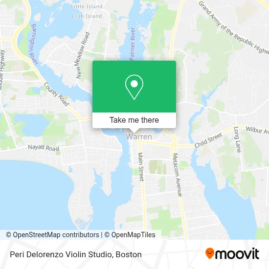 Peri Delorenzo Violin Studio map