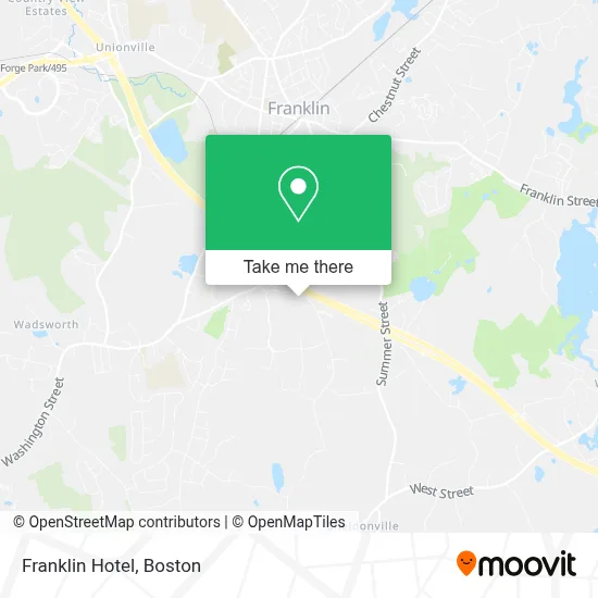 Franklin Hotel map