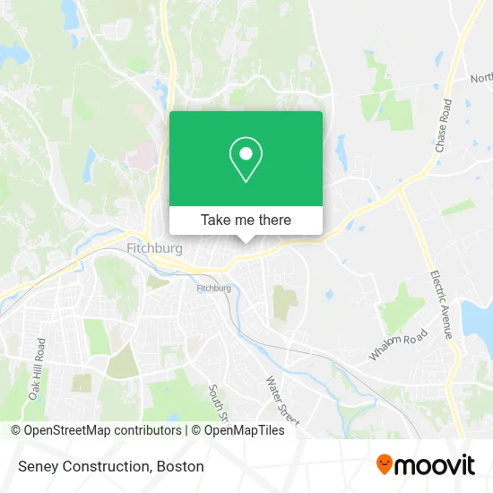 Seney Construction map