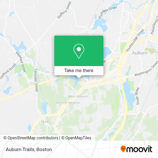 Auburn Trails map
