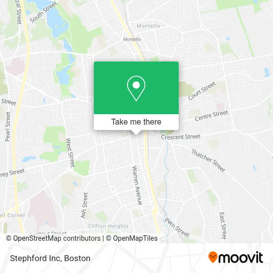 Stephford Inc map