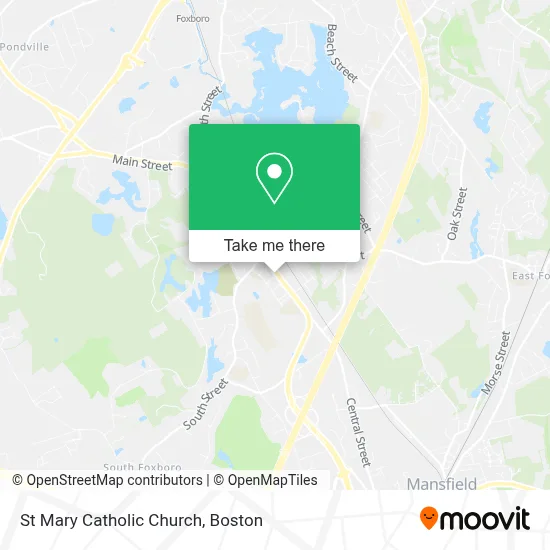 St Mary Catholic Church map