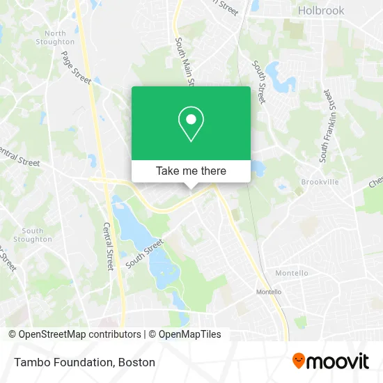 Tambo Foundation map