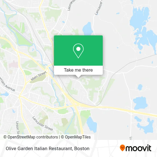 Olive Garden Italian Restaurant map