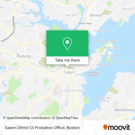 Salem Ditrict Ct Probation Office map