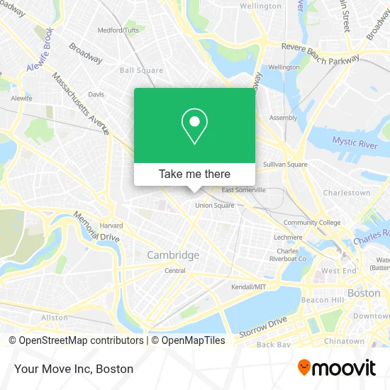 Your Move Inc map