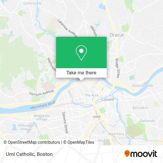 Uml Catholic map