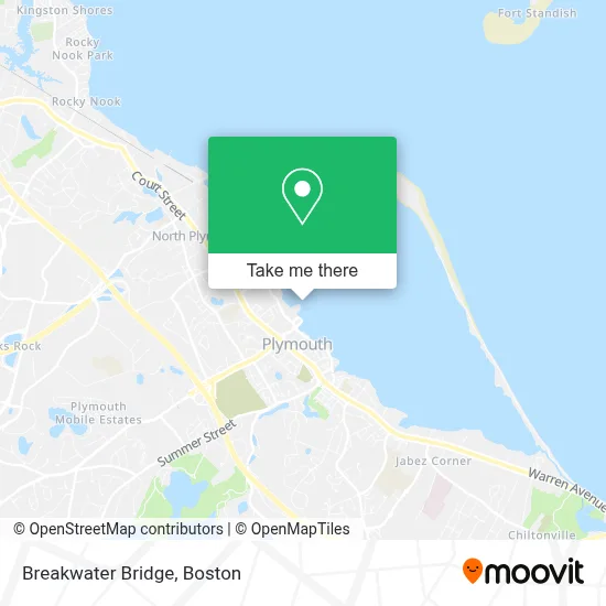 Breakwater Bridge map