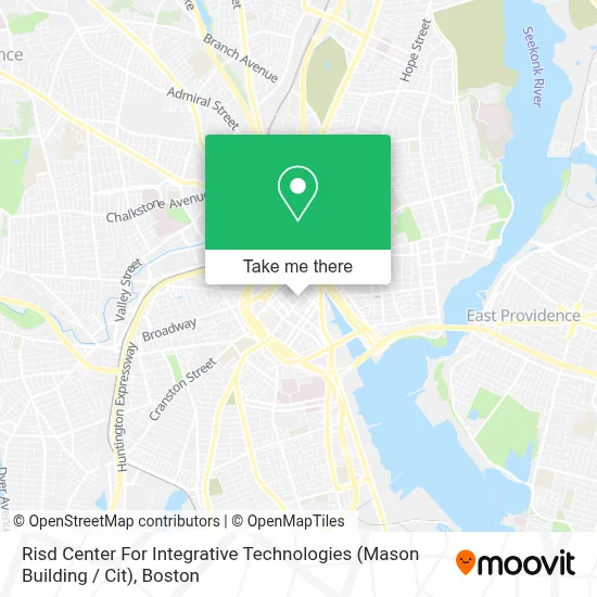 Risd Center For Integrative Technologies (Mason Building / Cit) map