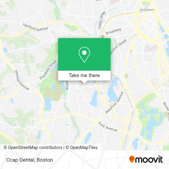 Ccap Dental map