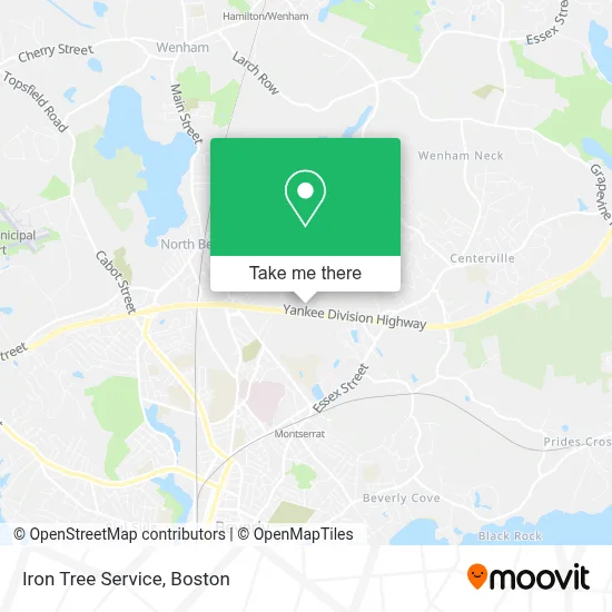 Iron Tree Service map