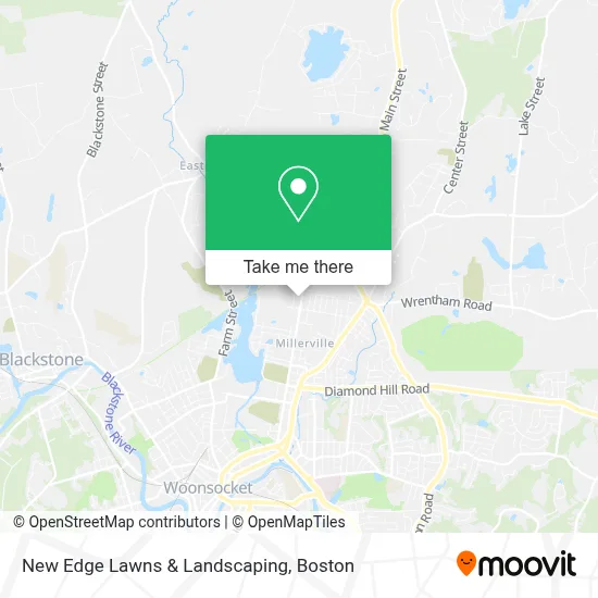 New Edge Lawns & Landscaping map