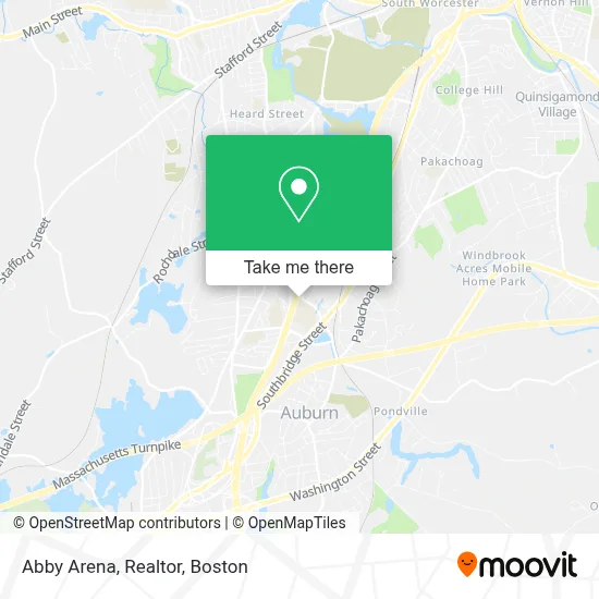 Abby Arena, Realtor map