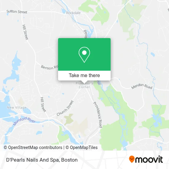 D'Pearls Nails And Spa map