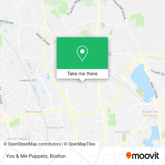You & Me Puppets map