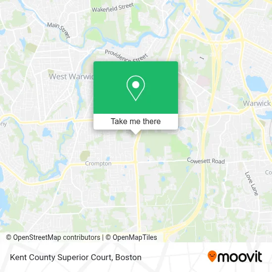 Kent County Superior Court map