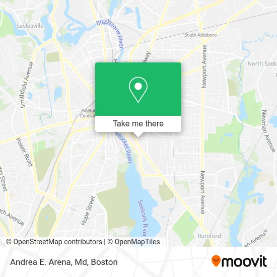 Andrea E. Arena, Md map