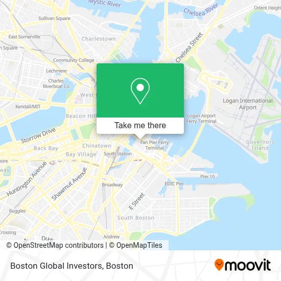 Boston Global Investors map