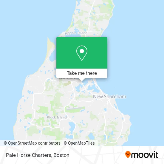 Pale Horse Charters map