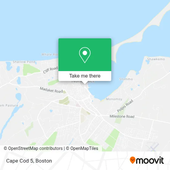 Cape Cod 5 map