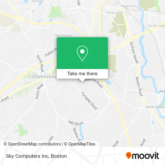 Sky Computers Inc map