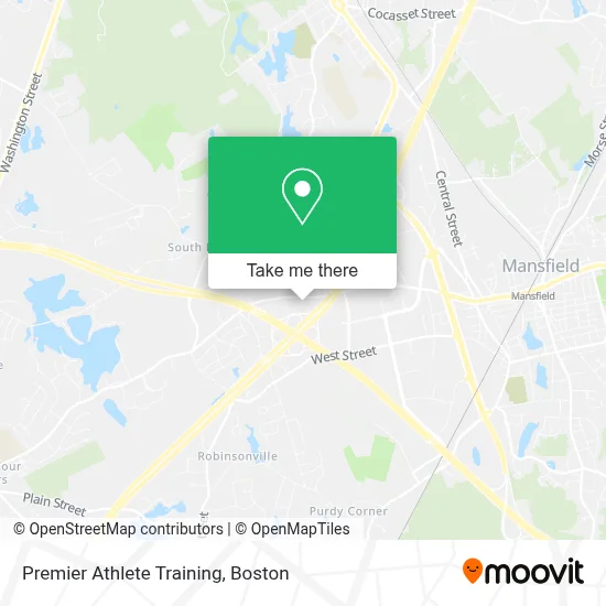 Premier Athlete Training map