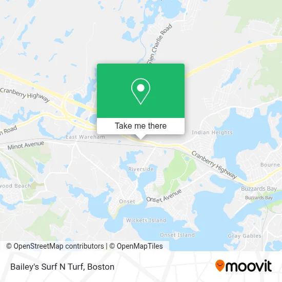 Bailey's Surf N Turf map