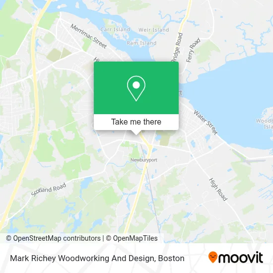Mark Richey Woodworking And Design map