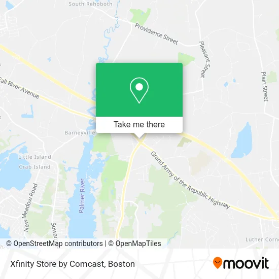 Xfinity Store by Comcast map