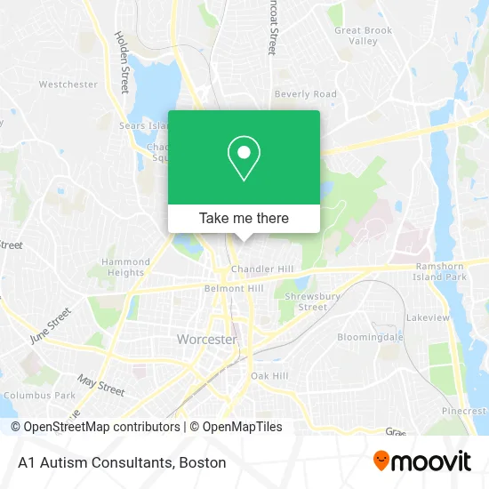 A1 Autism Consultants map