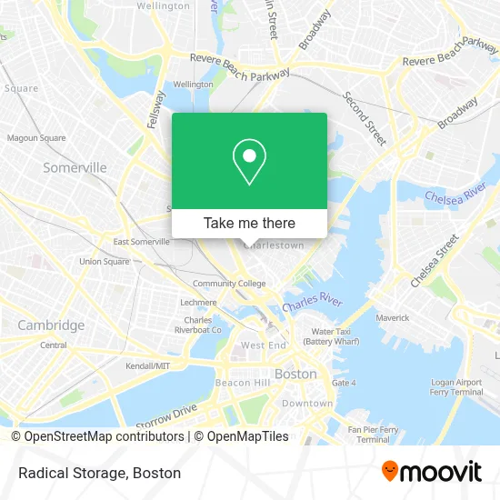Radical Storage map