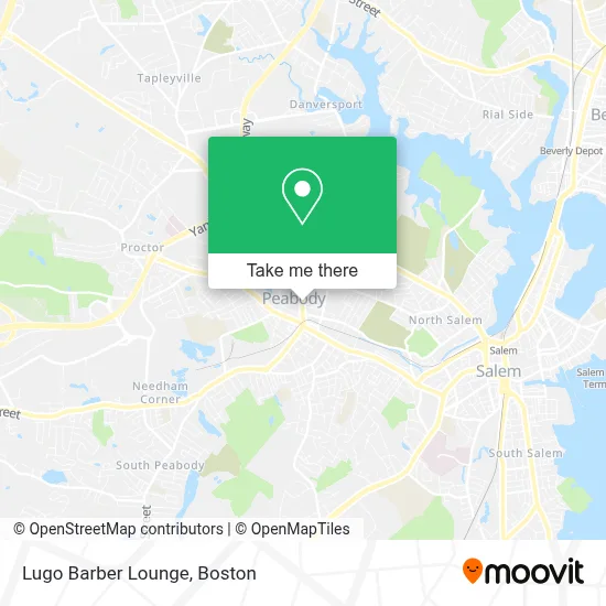 Lugo Barber Lounge map