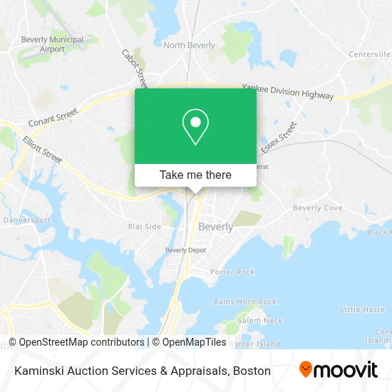 Kaminski Auction Services & Appraisals map