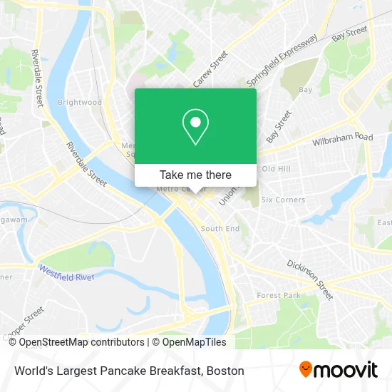 World's Largest Pancake Breakfast map