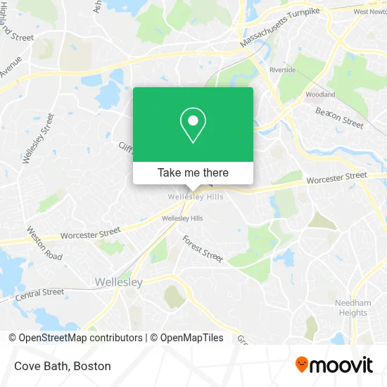 Cove Bath map