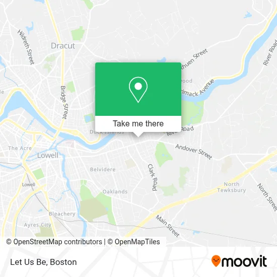 Let Us Be map