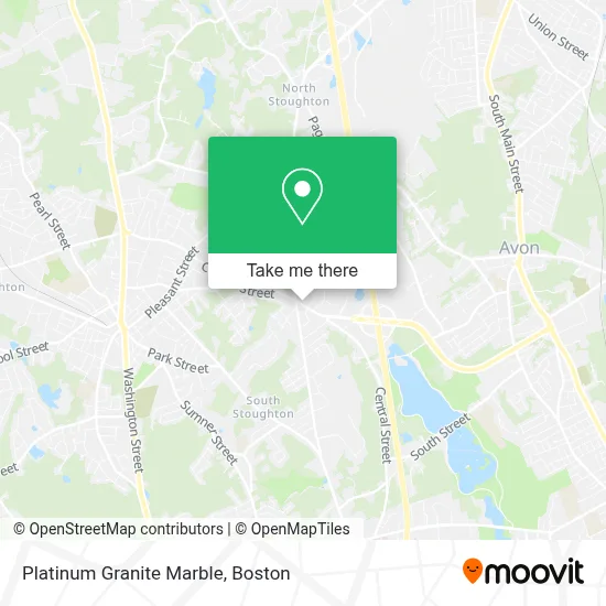 Platinum Granite Marble map