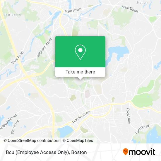 Bcu (Employee Access Only) map