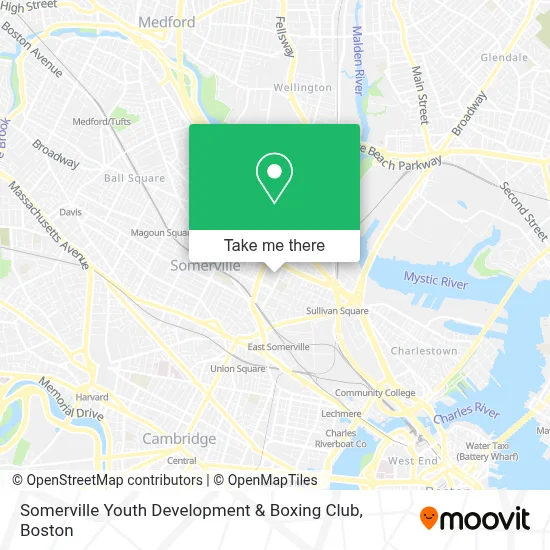 Somerville Youth Development & Boxing Club map