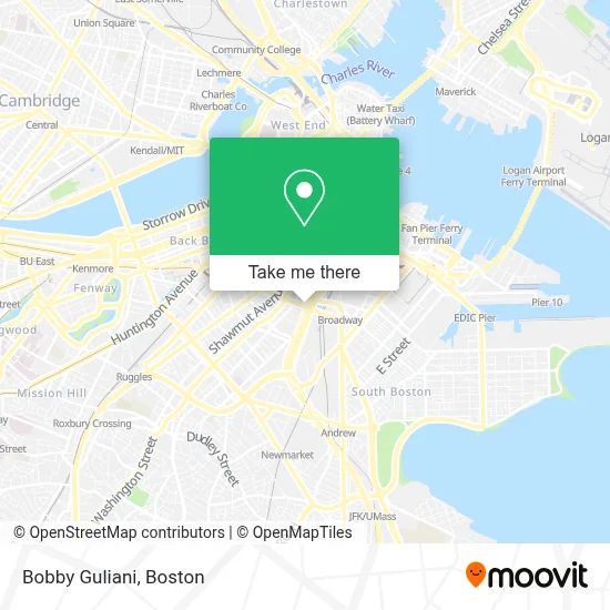 Bobby Guliani map