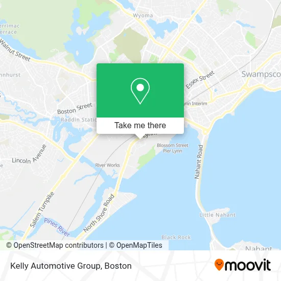Kelly Automotive Group map